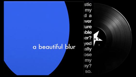 A Beautiful Blur album Cover